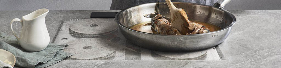 Cooking on directly on your Countertop, no problem with the Invisacook!